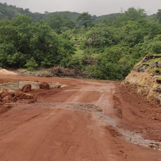 36 km road from Moussaya to Mambia