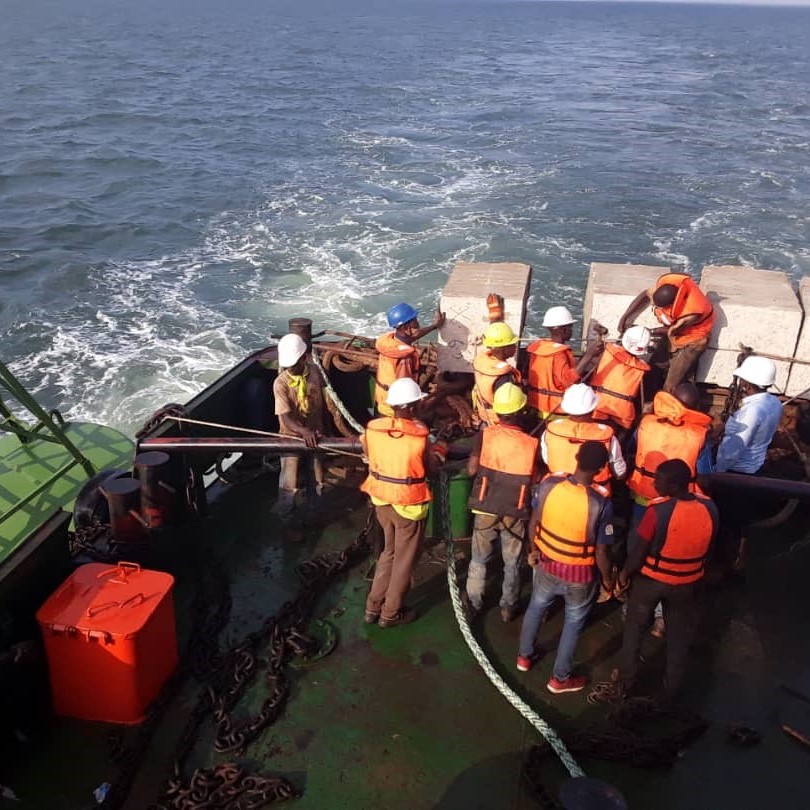 Installation of Mooring Buoy