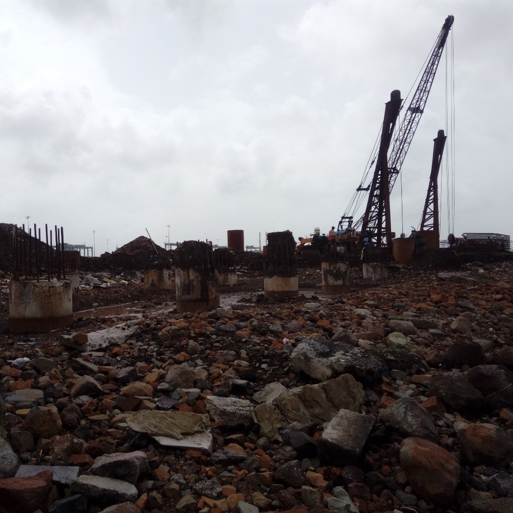 Marine Geotechnical Investigation at JNPT , Maharashtra , India.